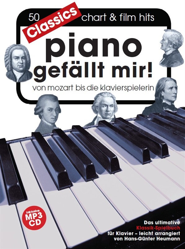 Hans-Günter Heumann: Piano Gefällt Mir! Classics (Book/Mp3 Cd) (HEUMANN HANS-GUNTER)