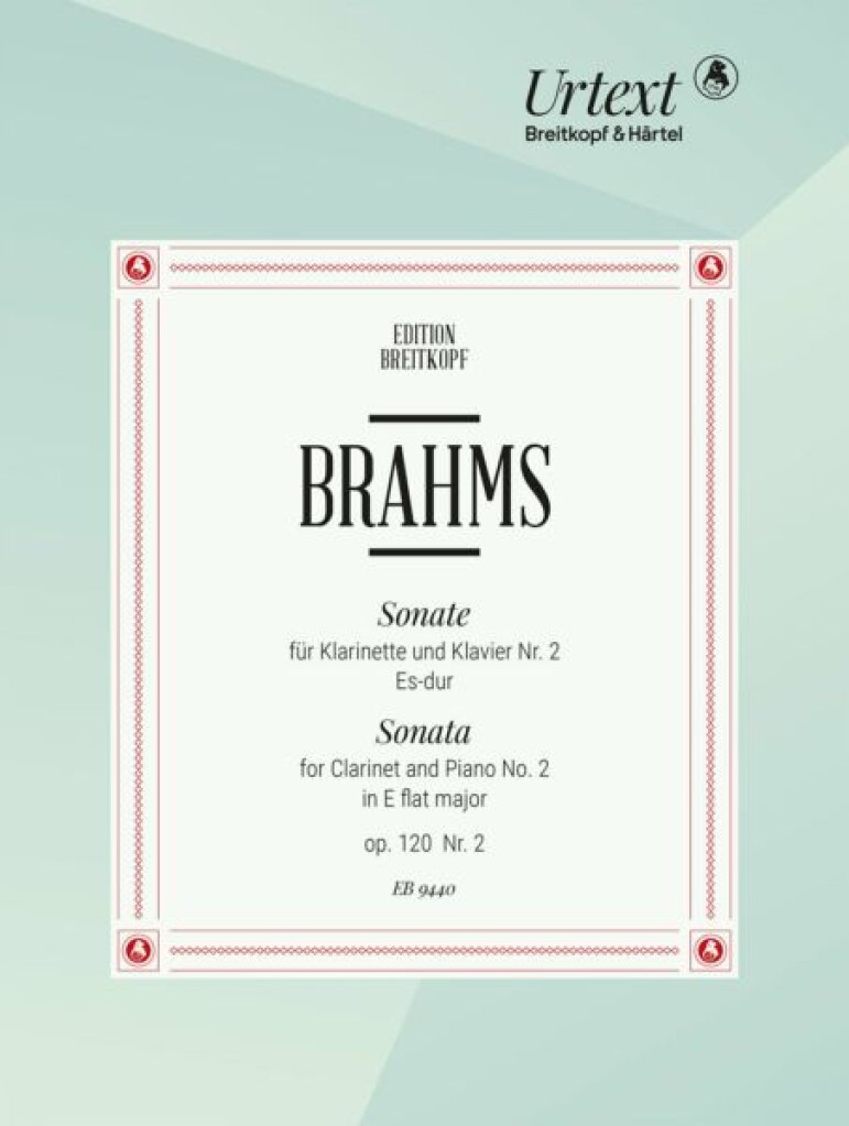 Sonate Nr. 2 Es-dur Op. 120/2 (BRAHMS JOHANNES)