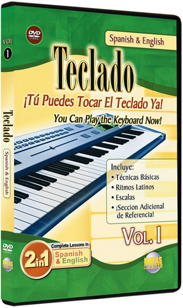 Teclado (Keyboard) Vol.1 Dvd, Spanish And English