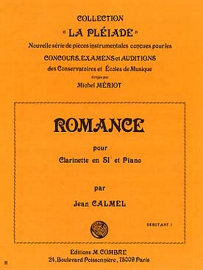 Romance (CALMEL JEAN)