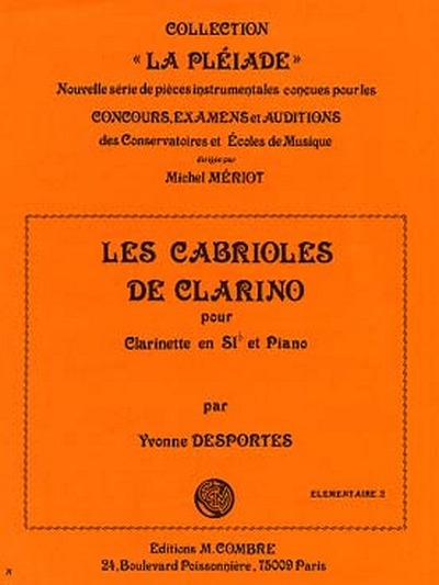 Les Cabrioles De Clarino (DESPORTES YVONNE)