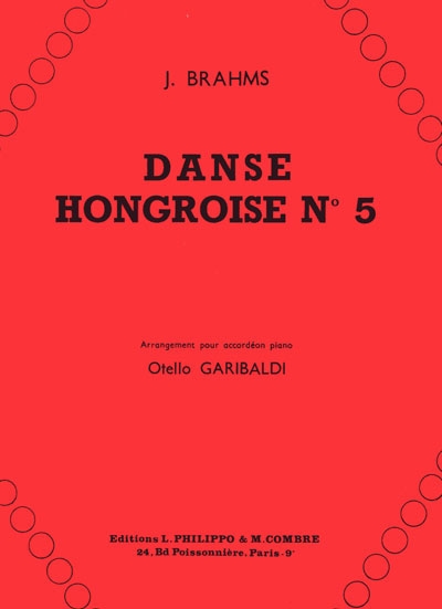 Danse Hongroise #5 (BRAHMS JOHANNES)