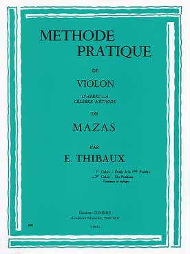 Méthode D'Après Mazas Vol.2 (THIBAUX E)