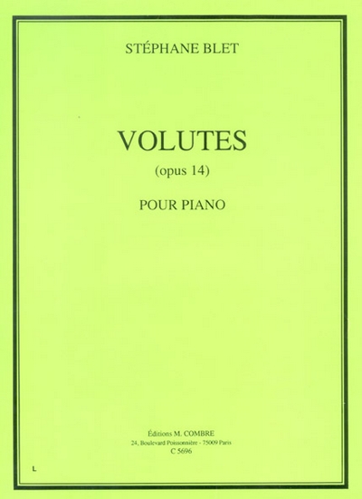 Volutes Op. 14 (BLET STEPHANE)