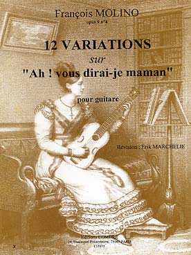 12 Variations 'Ah ! Vous Dirai-Je Maman' (MOLINO FRANCESCO)