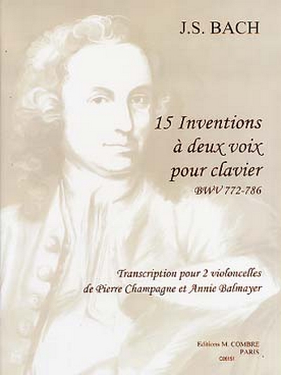 15 Inventions A 2 Voix Clavier - Transcription Pr (BACH JOHANN SEBASTIAN)
