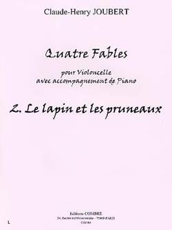 Le Lapin Et Les Pruneaux #2 De '4 Fables' (JOUBERT CLAUDE-HENRY)