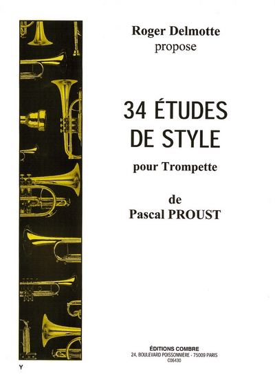 34 Etudes De Style (PROUST PASCAL)