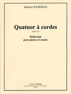 Quatuor A Cordes Op. 11 - Réduction (JOURNEAU MAURICE)