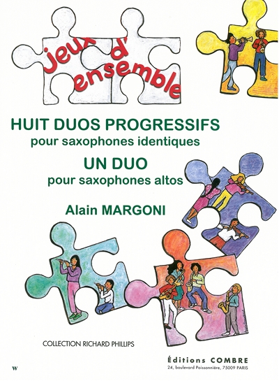 8 Duos Progressifs (Pr Saxo. Identiques) - Un Duo (Pr Saxo. Altos) (MARGONI ALAIN)