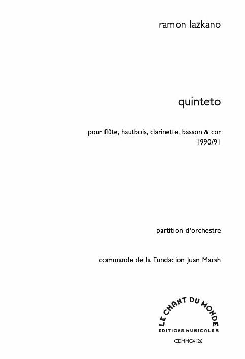 Quinteto (LAZKANO RAMON)