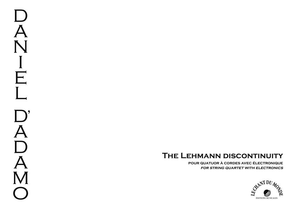 The Lehmann Discontinuity (D'ADAMO DANIEL)