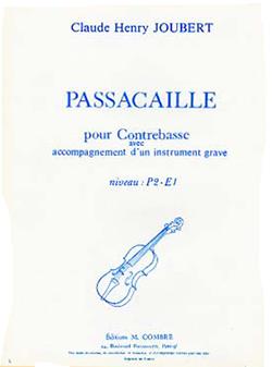 Passacaille (JOUBERT CLAUDE-HENRY)