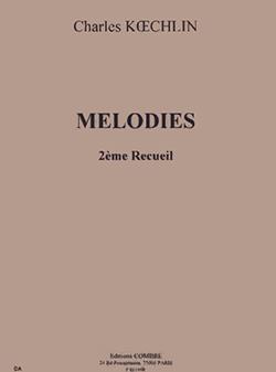 Mélodies - 1er Recueil (KOECHLIN CHARLES)