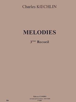 Mélodies - 2ème Recueil (KOECHLIN CHARLES)