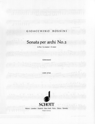 Sonata Per Archi (ROSSINI GIOACHINO)
