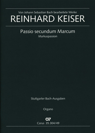 Markuspassion (KEISER REINHARD)