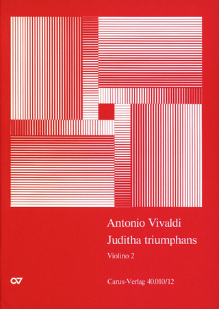 Juditha Triumphans - Rv 644 (VIVALDI ANTONIO)