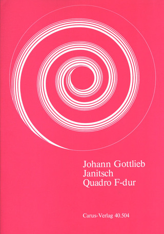 Quadro F-Dur (JANITSCH JOHANN GOTTLIEB)