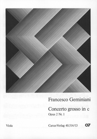 Concerto Grosso In C (GEMINIANI FRANCESCO SAVERIO)