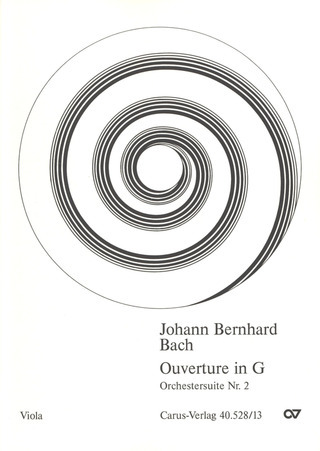 Orchestersuite Nr. 2 (BACH JOHANN BERNHARD)