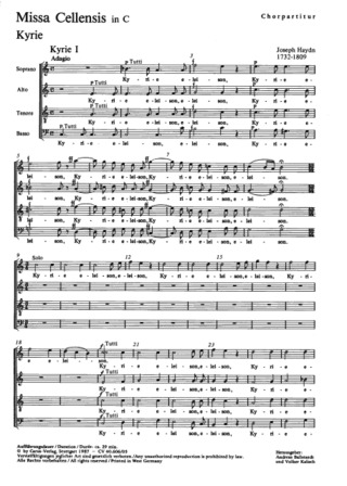 Missa Cellensis (Mariazeller-Messe)