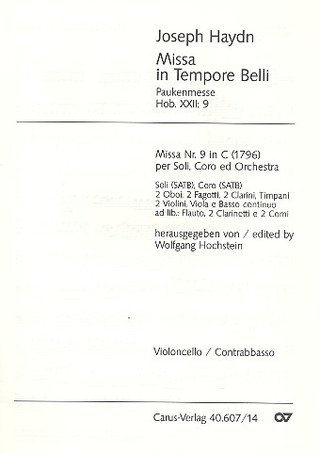 Missa In Tempore Belli (HAYDN FRANZ JOSEF)