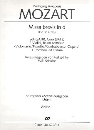 Missa Brevis In D