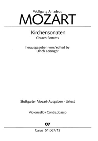 Mozart: Kirchensonaten (MOZART WOLFGANG AMADEUS)