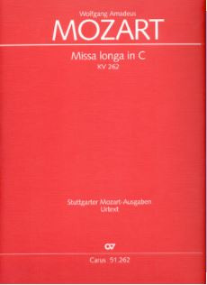 Missa Longa In C (MOZART WOLFGANG AMADEUS)