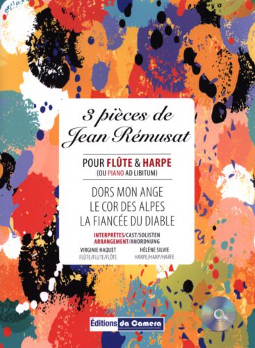 3 Pieces De Jean Remusat Flûte Et Harpe (SILVIE HELENE / HAQUET VIRGINIE)