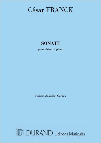 Sonate Violon Et Piano (FRANCK CESAR)