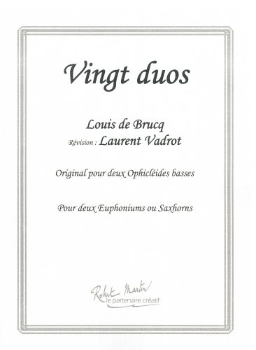 VINGT DUOS (DE BRUCQ LOUIS)
