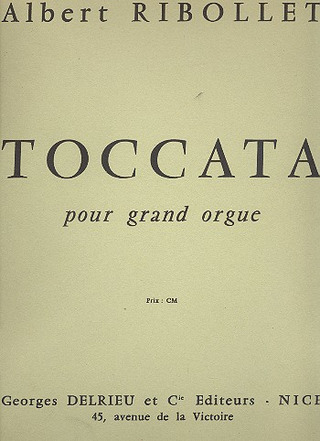 Toccata (RIBOLLET ALBERT)