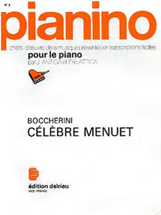 Menuet Op. 13 #5 - Pianino 3 (BOCCHERINI LUIGI)