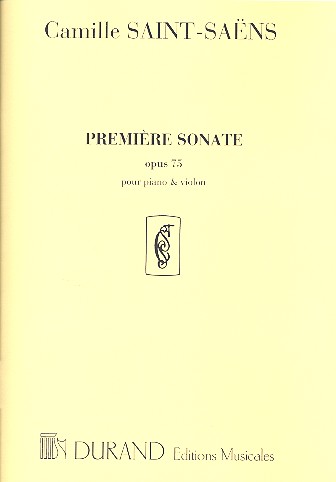 Sonate N 1 Op. 75 Violon/Piano (SAINT-SAENS CAMILLE)