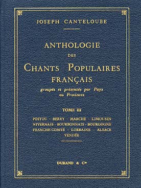 Anthologie Chants Pop. 3