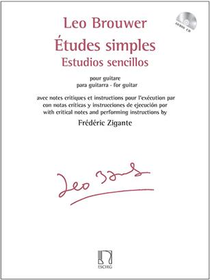 Etudes Simples - Estudios Sencillos (BROUWER LEO)