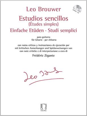 Estudios Sencillos - Einfache Etuden - Etudes Simples (BROUWER LEO)
