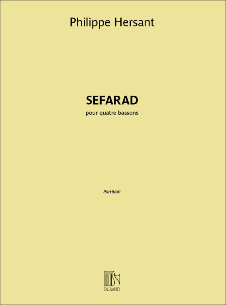 Sefarad (HERSANT PHILIPPE)