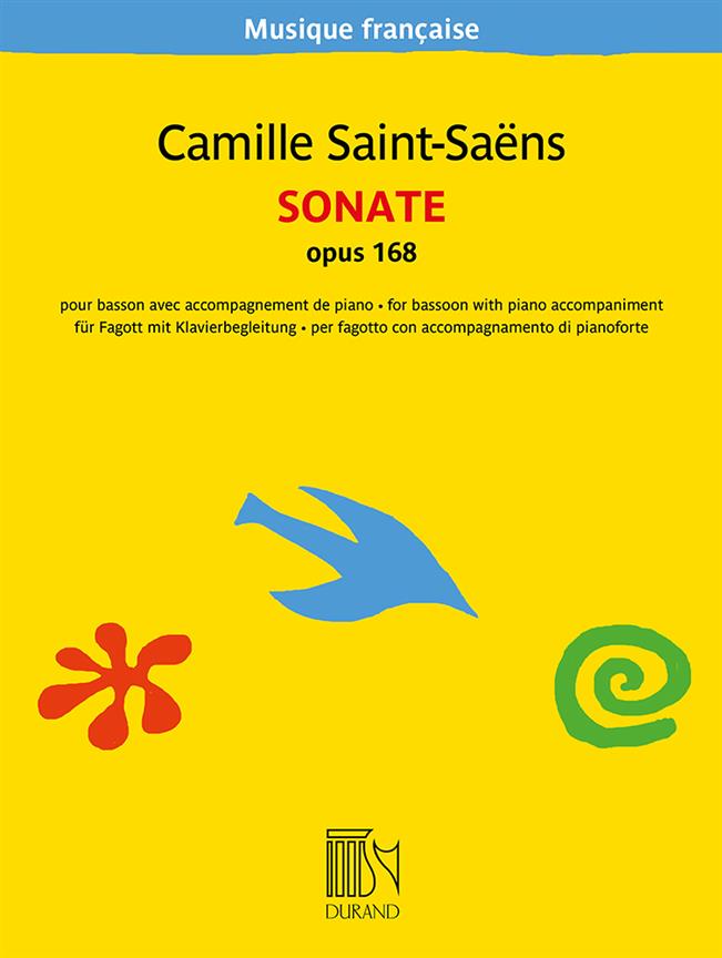 Sonate, opus 168 (SAINT-SAENS CAMILLE)