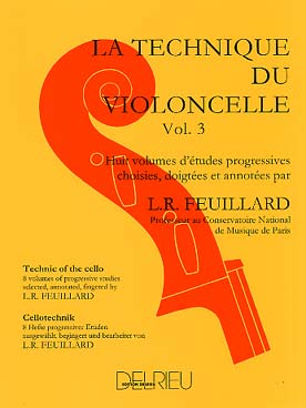 Technique Du Violoncelle Vol.3 (FEUILLARD LOUIS R)