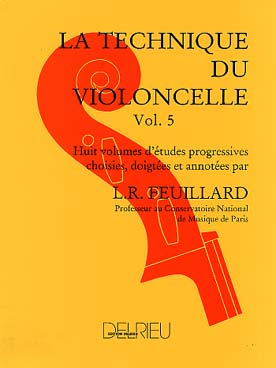 Technique Du Violoncelle Vol.5 (FEUILLARD LOUIS R)