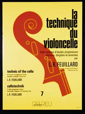 Technique Du Violoncelle Vol.7 (FEUILLARD LOUIS R)
