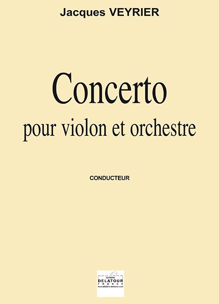 Concerto Pour Violon Et Orchestre (Conducteur)