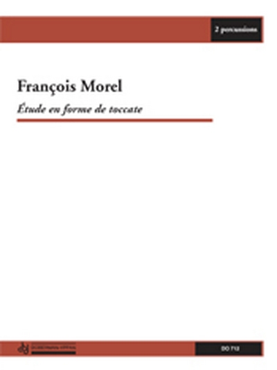 Etude En Forme De Toccate (MOREL FRANCOIS)