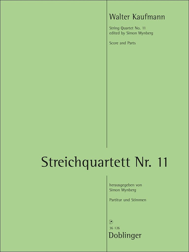 Streichquartett Nr. 11 (KAUFMANN WALTER)