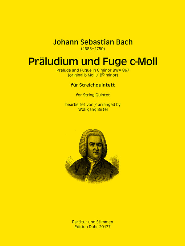 Präludium und Fuge c-Moll BWV 867 (BACH JOHANN SEBASTIAN)
