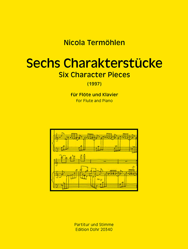 Sechs Charakterstcke fr Flte und Klavier (TERMOHLEN NICOLA)