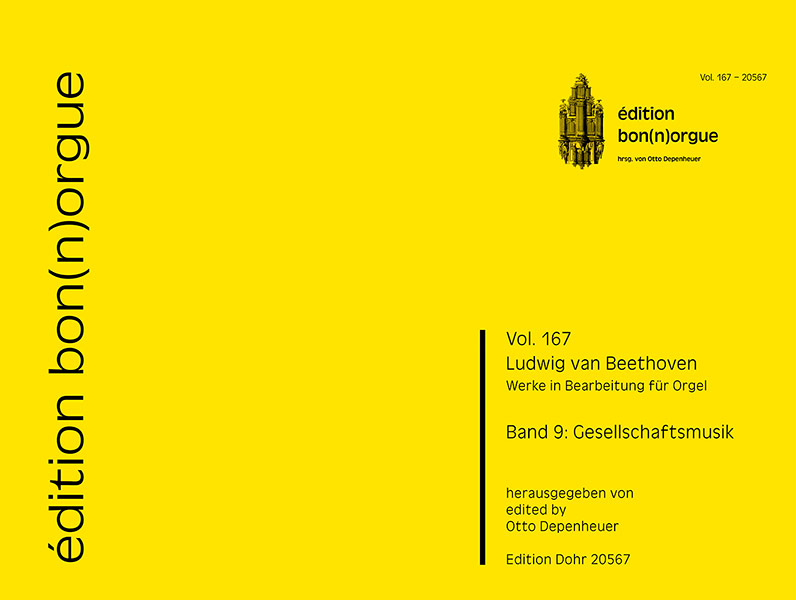 Werke in Bearbeitung für Orgel Bd. 9 (BEETHOVEN LUDWIG VAN)